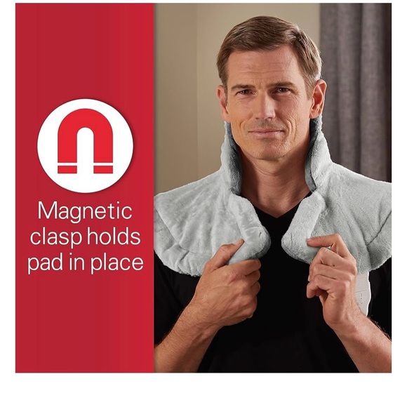 Sunbeam Contoured Heating Pad for Neck & Shoulder Pain Relief - Picture 4 of 8